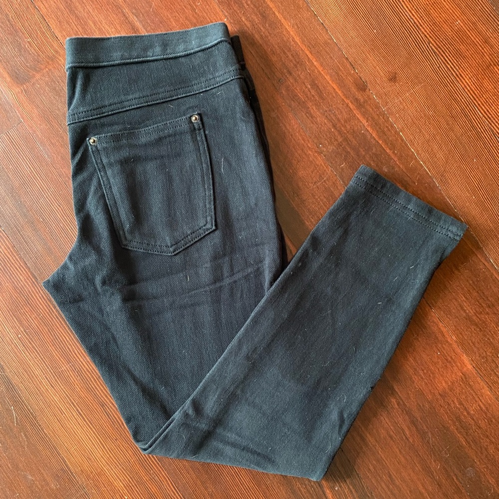 🖤 Hue Black Cropped Jeggings 🕳